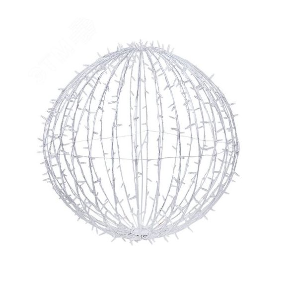 Шар светодиодный 230V, 80 см, 450 светодиодов, эффект мерцания, белый Neon-Night 501-614