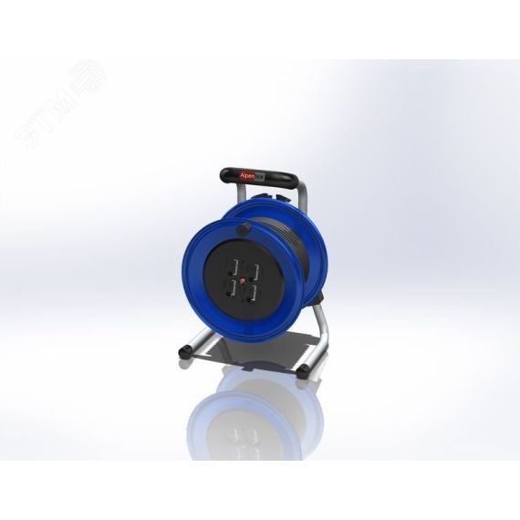 Удлинитель Alpenbox на пластиковом барабане IP20 POWERFLEX RV-K 3G1.5 (30м) AlpenBox 8880017