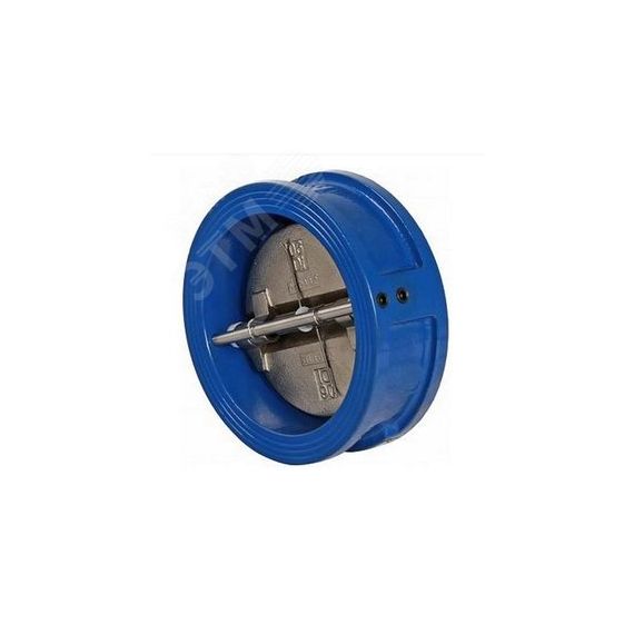 Затвор обратный - ЗОД PN16 DN150, межфланцевый, двустворчатый, корпус - чугун GGG40 c EPDM покрытием, пластины - нержавеющая сталь Ридан 082X4055R