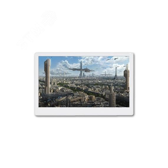 Монитор цветного видеодомофона Tantos Stark (White) HD SE VZ