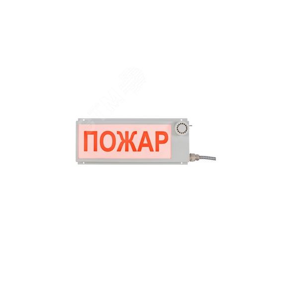 Оповещатель пожарный световой взрывозащищенный Филин-Т-Б-220-БЗ-10м-К/Ч-ПЕНА НЕ ВХОДИ Эталон НПК ЦБ-00149340