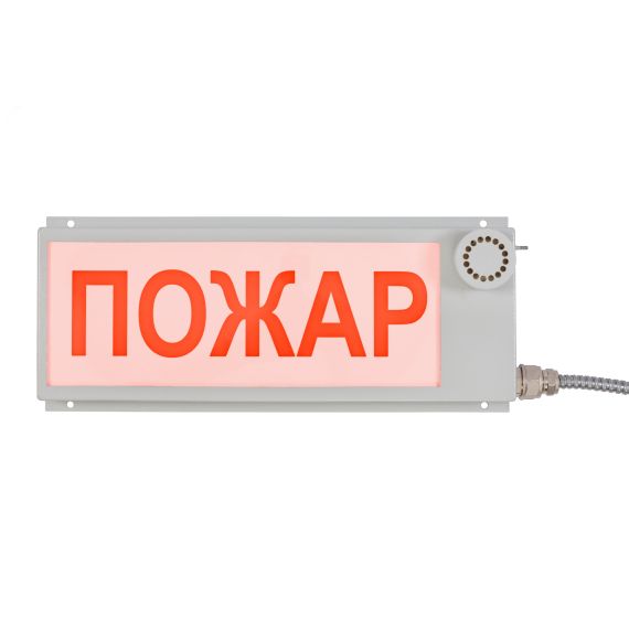 Оповещатель пожарный световой взрывозащищенный Филин-Т-Б-220-БЗ-10м-К/Ч-ПЕНА НЕ ВХОДИ Эталон НПК ЦБ-00149340