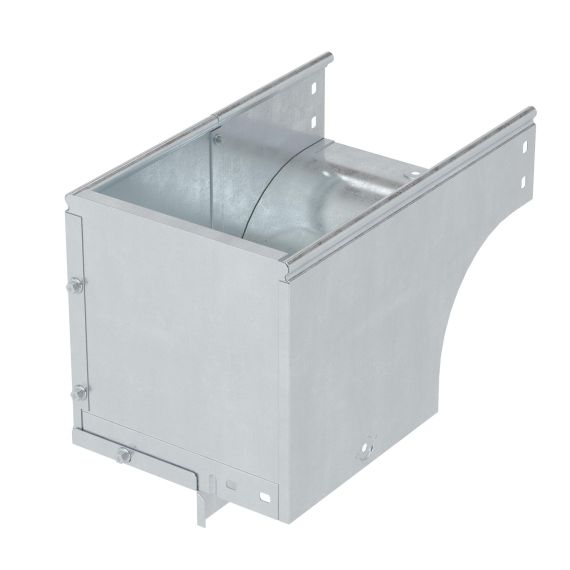 Угол CDSS 90 вертикальный внеш. переходник лев. осн. 600 H80 в комплекте с крепежными элементами и соединительными пластинами, необходимыми для монтажа, горячеоцинкованный