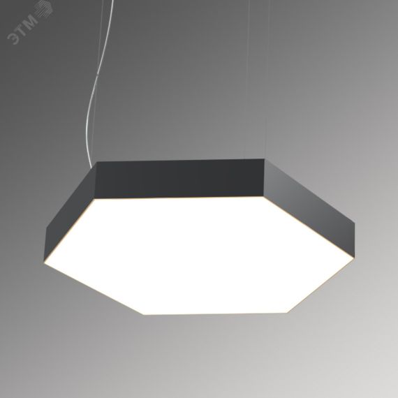 Светильник светодиодный RVE-LBX-HEXA-1800-P (Шестиугольник 1800х1559х120мм 231Вт Подвесной 4000К Белый) RVElektro RVE00000367