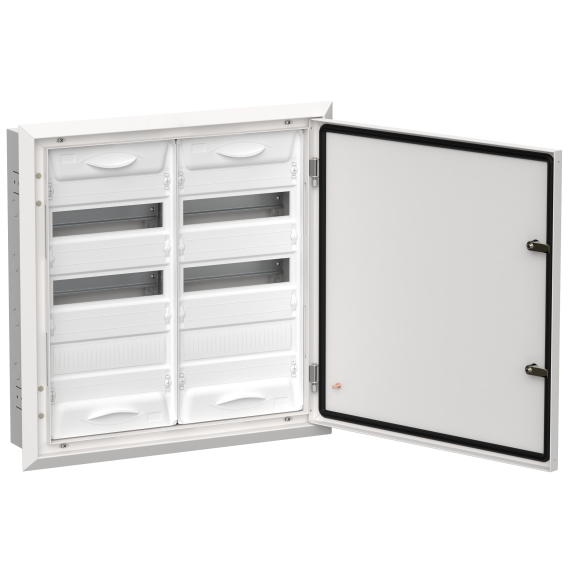 TITAN 5 Корпус металлический ЩРв-72 (2х36) 630х625х130мм IP31 белый (одна дверь) IEK