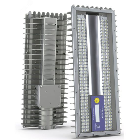 Светильник светодиодный ДКУ-180Вт, IP67, 25000Лм, 4000К, 3х фазный 220/380в Street АТОН АТ-ДКУ-11-180-Т1-3