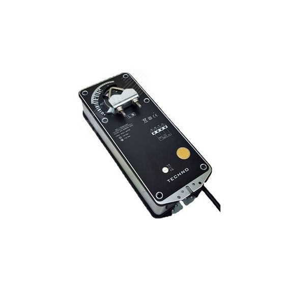 Электропривод воздушной заслонки с пружиной 15Nm, 0-10V, 24AC/DC Techno SC-15AN/24V
