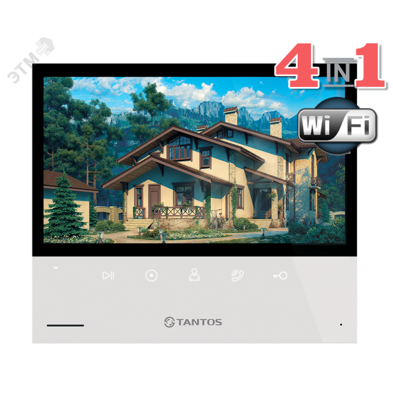 Монитор цветного видеодомофона Tantos Selina HD M Tuya (Smart Life) VZ