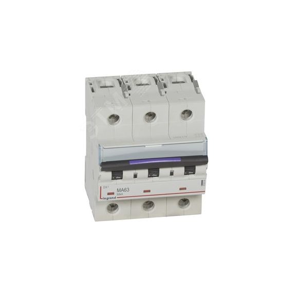 Выключатель автоматический DX3 50кА 63А 3П MA LEGRAND 410255
