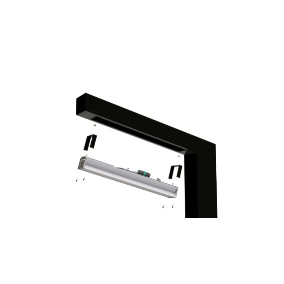 Светодиодный модуль интегрирован в опору и может быть снят для ремонта без демонтажа опоры