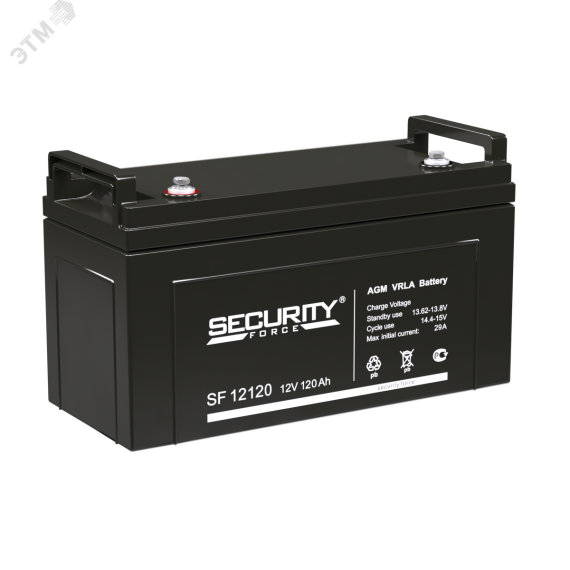 Аккумулятор SF 12В 120Ач SF SF 12120