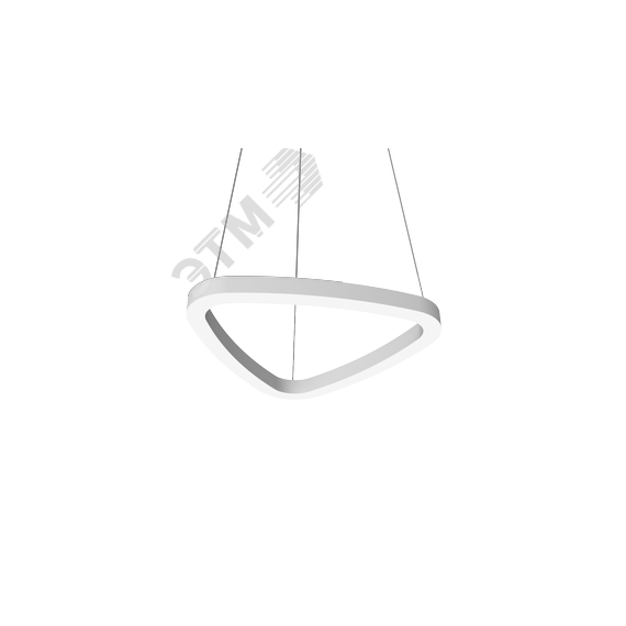 Светильник светодиодный ДСО-Enso A 40Вт 4000К черный Вартон V1-R0-9A403-30000-2004040