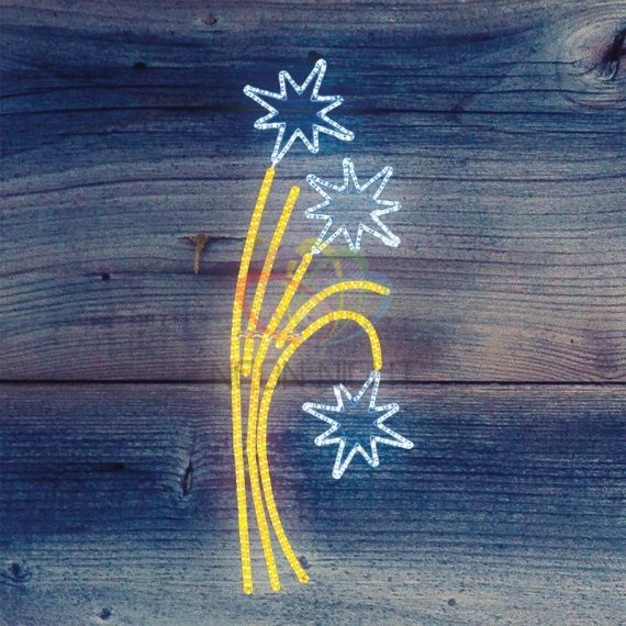 Фигура световая звездный фейерверк 85x175 см Neon-Night 501-336