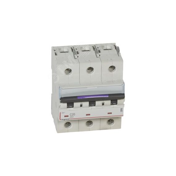 Выключатель автоматический DX3 50кА 20А 3П C LEGRAND 410162