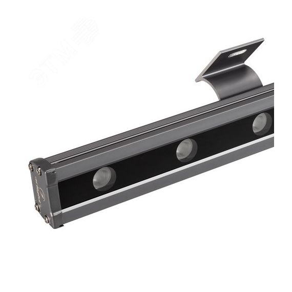 Светодиодный прожектор AR-LINE-1000L-48W-24V RGB-Warm3000 (Grey, 15x45 deg, DMX512) (ARL, Закрытый) Arlight 027958