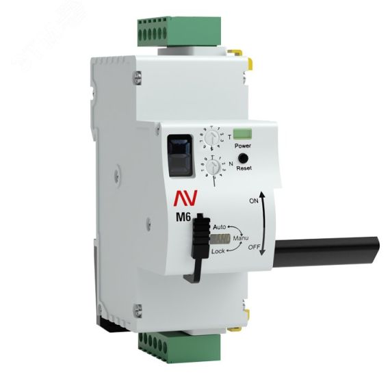 Привод моторный с режимом автовзвода AV-M6S 1P/2P EKF AVERES EKF av-m6s-averes