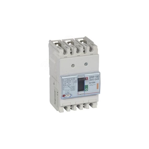 Выключатель автоматический ВА-100А 25кА DPX3-160 LEGRAND 420045