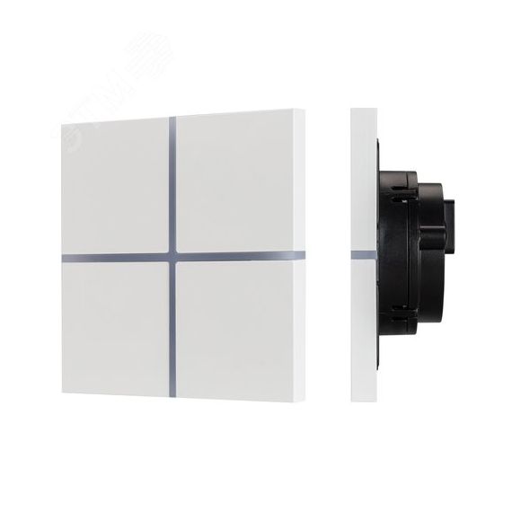 Панель сенсорная KNX-304-13-IN White (BUS, Frameless) (IARL, IP20 металл, 2 года) Arlight 038310