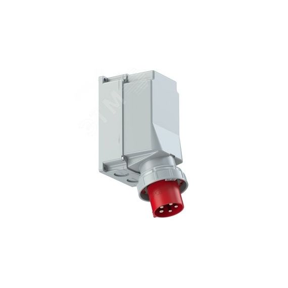 Вилка настенная 125А/400V/3P+N+E/IP67 PCE 545-6