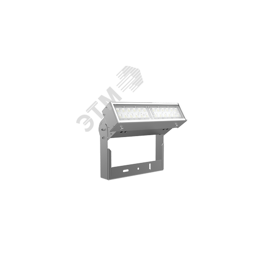 Светодиодный светильник VARTON промышленный Olymp GL 2.0 50 Вт 5000 K класс защиты IP65 угол 30 градусов рассеиватель закаленное стекло Вартон V1-I0-70630-04L02-6505050