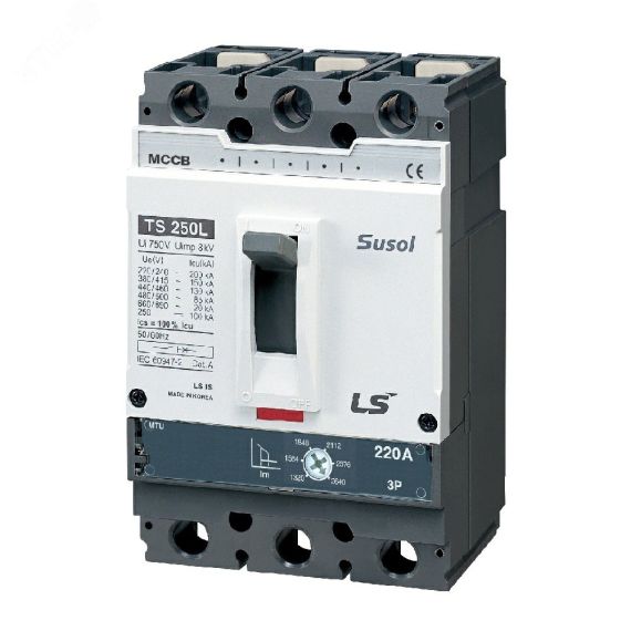 Автоматический выключатель TS100N MTU 32A 3P3T LSIS Co 0105030900