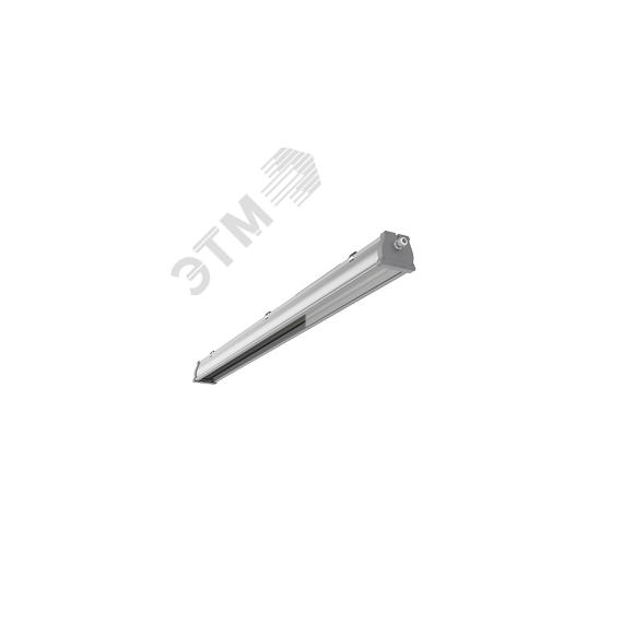 Светильник светодиодный Айрон GL 62 Вт 5000 K 1180х86х76 мм класс защиты IP67 рассеиватель закаленное стекло диммируемый по протоколу DALI Вартон V1-I0-70581-03D01-6706250