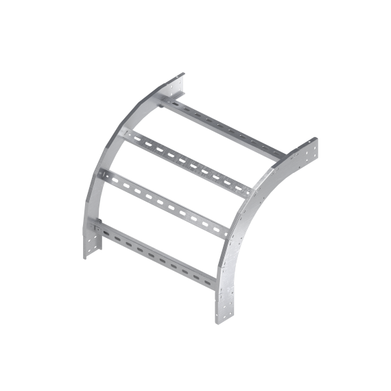 Угол вертикальный внешний 90 градусов 80х750, R300, 1,5 мм, AISI 304