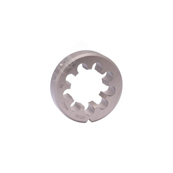 Плашка М42х2,0 DINEN22568 HSS 6g 75х20мм (CzTool) Bucovice 240422