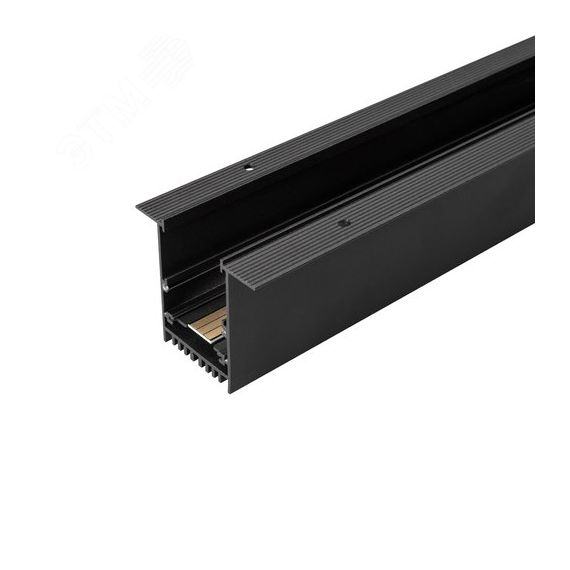 Трек встраиваемый MAG-TRACK-4560-F-3040 (BK) (IP20 металл, 3 года) Arlight 028067(1)