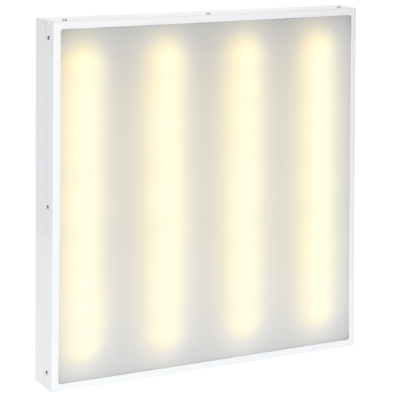 PRO Панель светодиодная ДВО 1201D 40Вт 3000К IP54 595х595мм опал Dali IEK