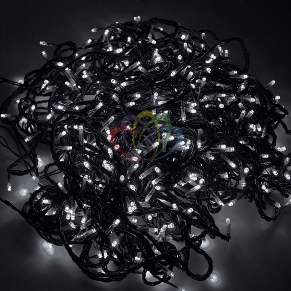 Гирлянда LED ClipLight 24 V, 3 нити по 20 м, свечение с динамикой, диоды белые Neon-Night 323-305