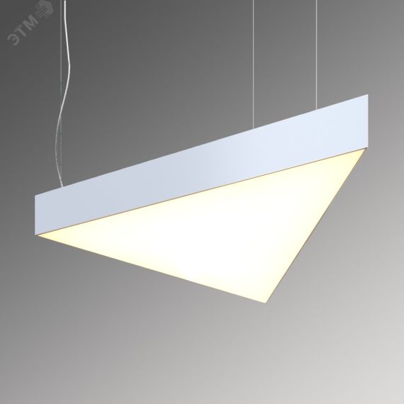 Светильник светодиодный RVE-LBX-TRIO-1200-P (Треугольник 1200х1039х120мм 67Вт Подвесной 4000К Белый) RVElektro RVE00000389