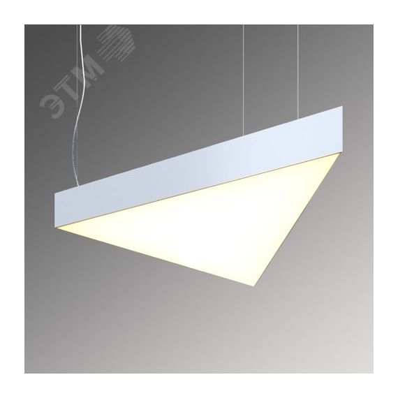 Светильник светодиодный RVE-LBX-TRIO-1200-P (Треугольник 1200х1039х120мм 67Вт Подвесной 4000К Белый) RVElektro RVE00000389