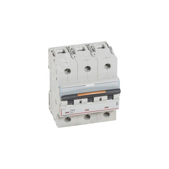 Выключатель автоматический трехполюсный 40А D DX3 25кА LEGRAND 409837