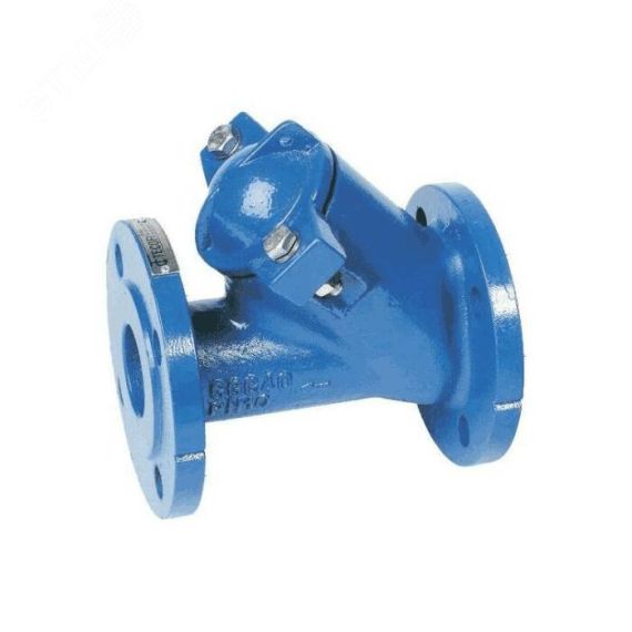 Клапан обратный чугунный шаровой Ду 50 Ру 10 фланцевый, шар нитрил TECOFI CBL4240-0050