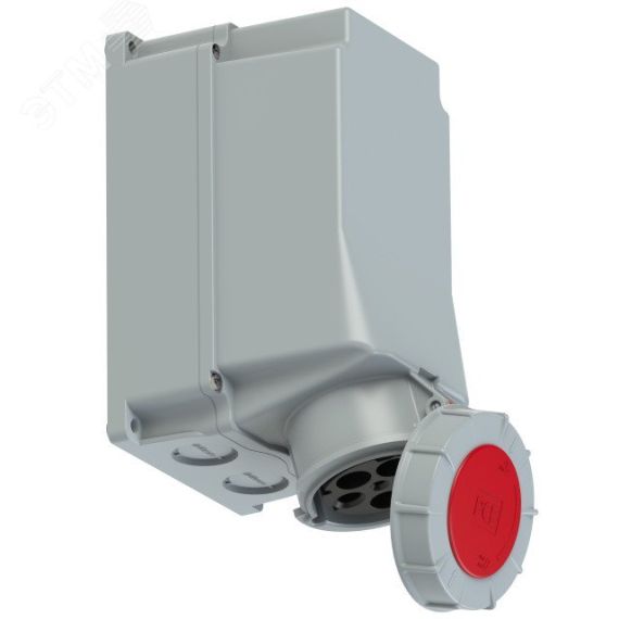 Розетка настенная 125А/400V/3P+N+E/IP67 PCE 145-6