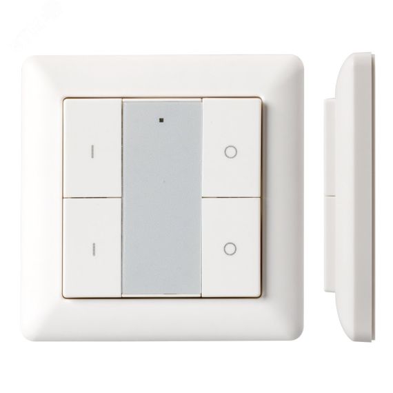 Панель Knob SR-KN9550K4-UP White (KNX, DIM) (ARL, -) Arlight 021369