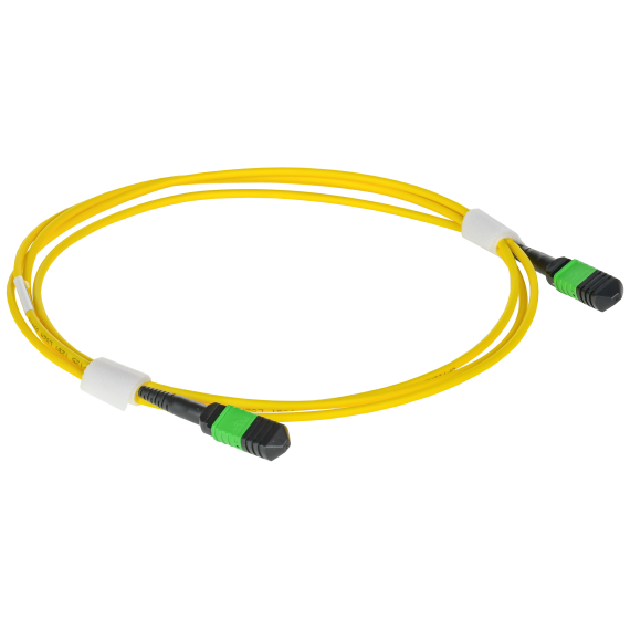 ITK Сборка кабельная MPO/APC female-MPO/APC female тип А 12ОВ SM OS2 3м