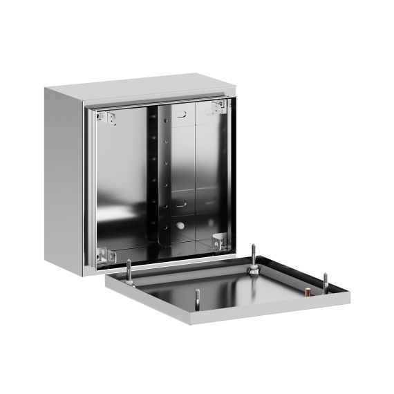 Корпус клеммный SDI из нержавеющей стали AISI304 ВxШxГ 200x200x120 мм, IP66