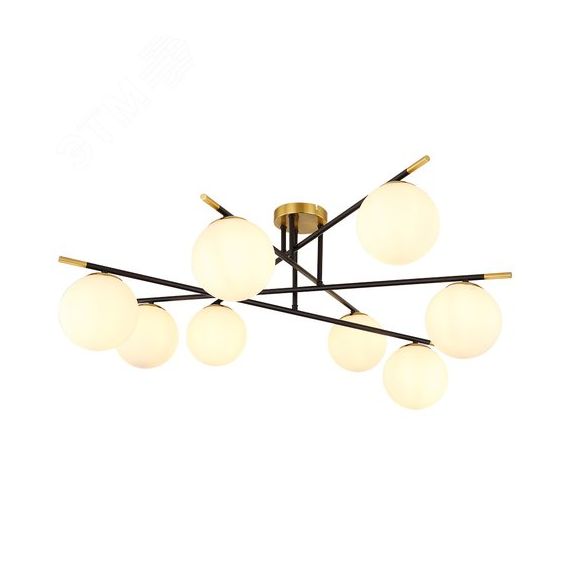 Люстра потолочная ALCOR Arte Lamp A2224PL-8BK