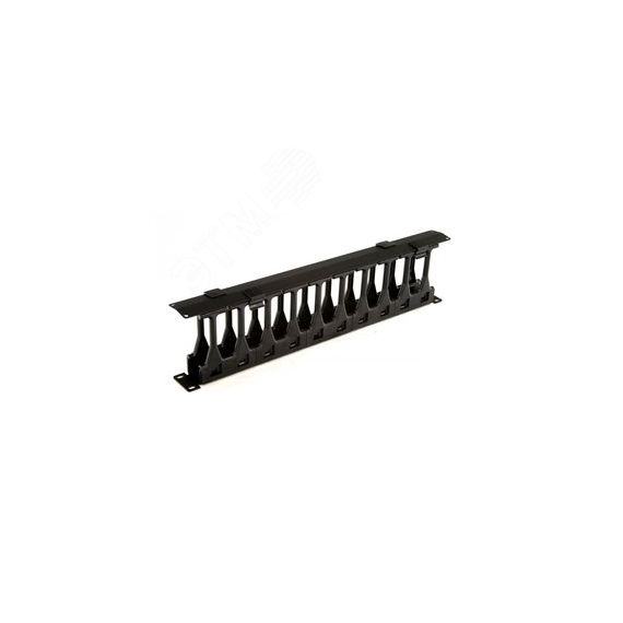 Организатор кабельный вертикальный 47U для шкафов TTR. TTB Hyperline CMF-OTR-47U-89x106-C-RAL9005