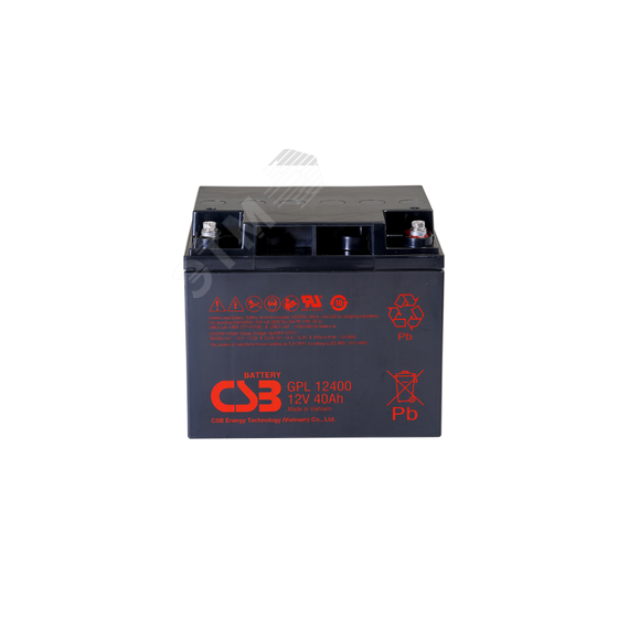 Аккумулятор GPL 12В 40Ач CSB CSB GPL12400