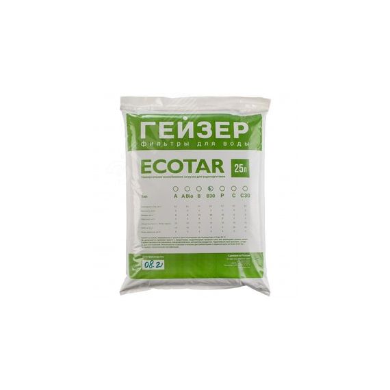 Материал фильтрующий Экотар В30 Гейзер 40084