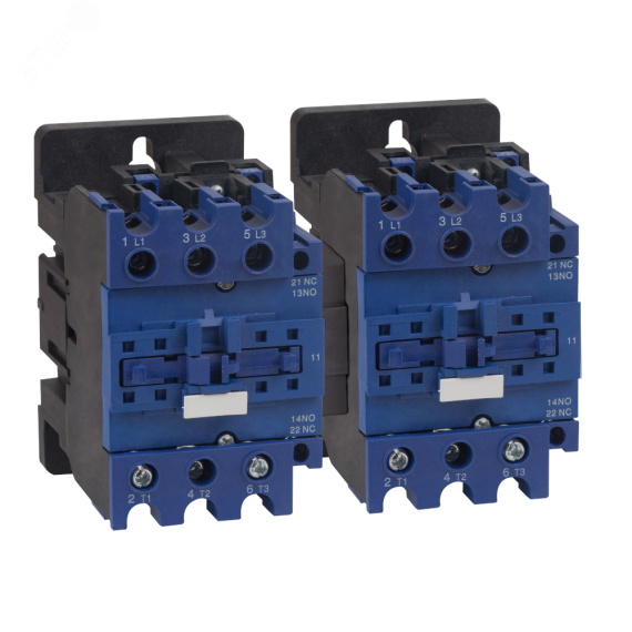 Контактор реверсивный ПМЛ-4560М-63А-110AC-УХЛ4-Б- КЭАЗ 110648