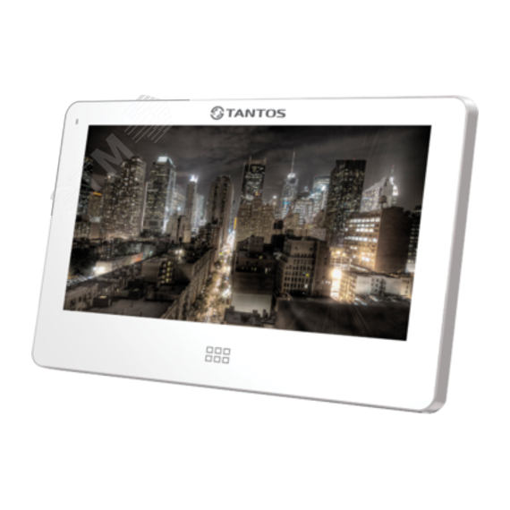 Монитор цветного видеодомофона Tantos NEO Slim (white) XL