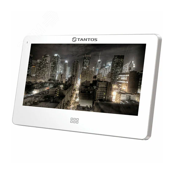 Монитор домофона цветной Tantos NEO Slim white VZ