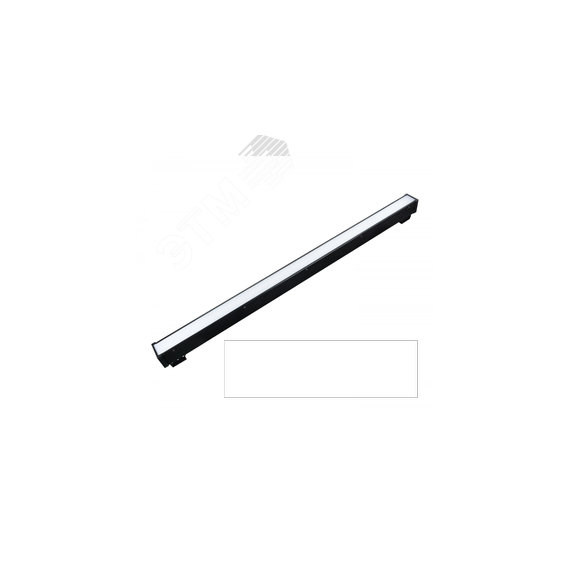 Светильник Box SE 50/5000 opal 3K Black clip А-1150 DIORA DBSE50-O-3K-BC-A-1150