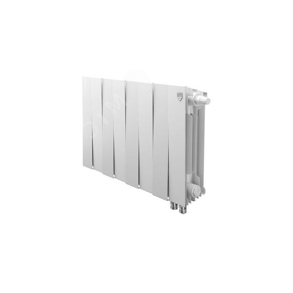 Радиатор биметаллический секционный 300/100/12    боковое подключение Royal Thermo RTPBT30012