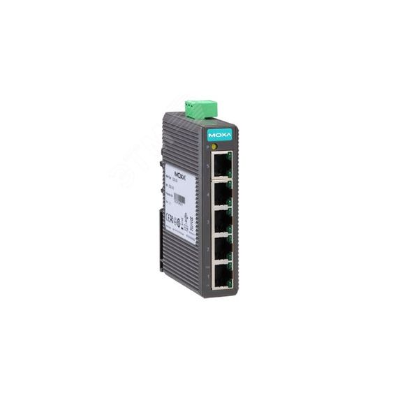 Коммутатор 5 x 10/100BaseTX в пластиковом корпусе. MOXA EDS-205