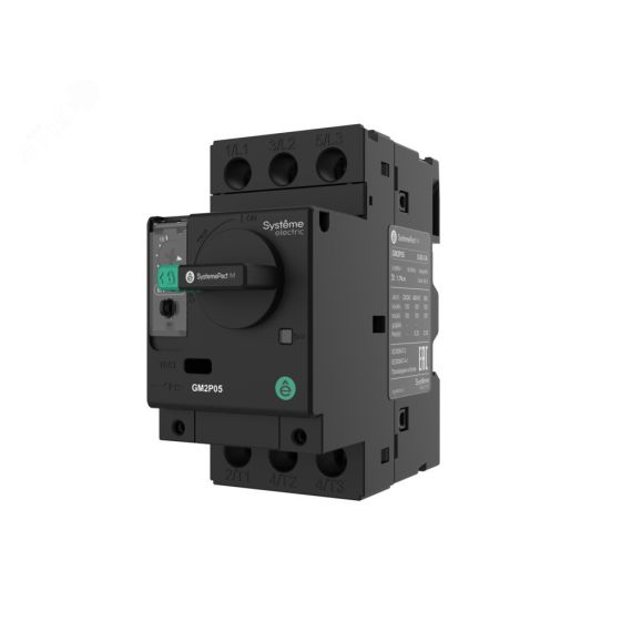 АВТ.ВЫКЛ.ЗАЩ.ДВ. GM2P 6-10A КОМБ.РАСЦЕПИТЕЛЬ ПОВ.РУК. (GV2P14) SE (Systeme) GM2P14